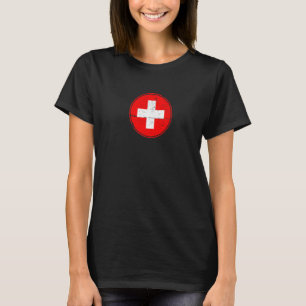 Schweiz Flagge Stolze Schweizer T-Shirt