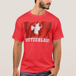 Schweiz Flagge T-Shirt
