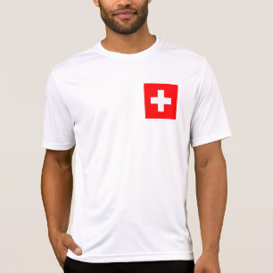 Schweiz Flagge T-Shirt