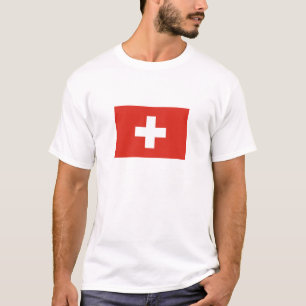 Schweiz Flagge T-Shirt
