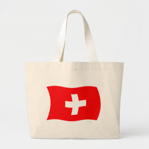 Schweiz Flagge Tragetasche