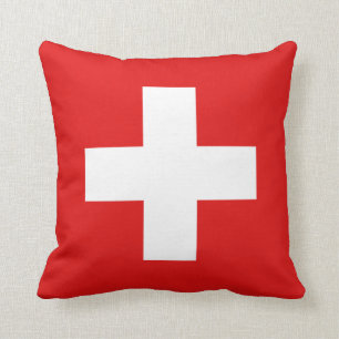 Schweiz Flagge x Flaggenkissen Kissen
