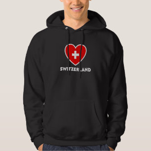 Schweiz Flaggen Heft Suisse Schweiz Schweiz Weiße Hoodie