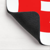 Schweiz Flaggenmousepad Mousepad (Ecke)