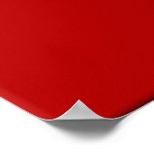 Schweiz Flaggenposter in 3D Poster (Ecke)