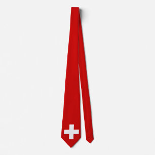 Schweiz - Flaggenqualität Krawatte
