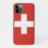 Schweiz-Flaggentelefone Case-Mate iPhone Hülle (Rückseite)