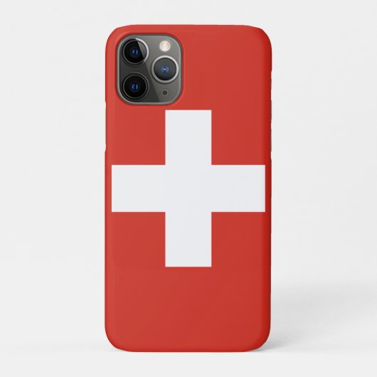 Schweiz-Flaggentelefone Case-Mate iPhone Hülle (Rückseite)