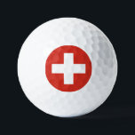 Schweiz-Flaggentelefone Golfball<br><div class="desc">Die Schweiz,  offiziell die Schweizerische Eidgenossenschaft,  ist eine bundesstaatliche Republik,  die sich aus 26 Kantonen zusammensetzt,  mit bundesstaatlichem Sitz in Bern.</div>