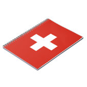 Schweiz-Flaggentelefone Notizblock (Linke Seite)