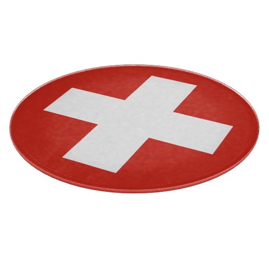 Schweiz-Flaggentelefone Schneidebrett (Ecke)