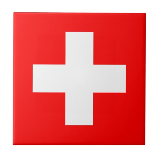 Schweiz Fliese (Vorderseite)