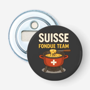 Schweiz Fondue Team Flaschenöffner