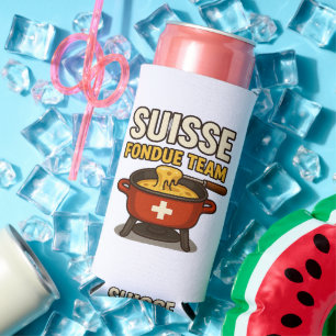 Schweiz Fondue Team Selters Dosenkühler