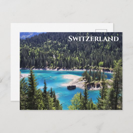 Schweiz Foto Schweizer Alpen Postkarte (Vorne/Hinten)