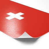 Schweiz Fotodruck (Ecke)