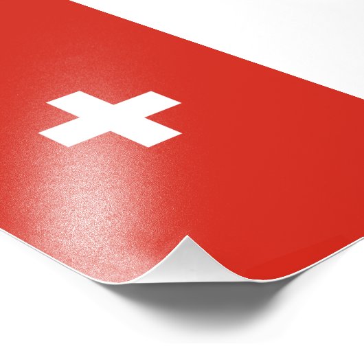 Schweiz Fotodruck (Ecke)