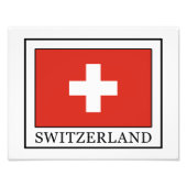 Schweiz Fotodruck (Vorne)