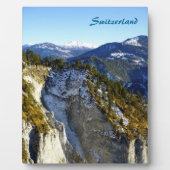 Schweiz Fotoplatte (Vorderseite)