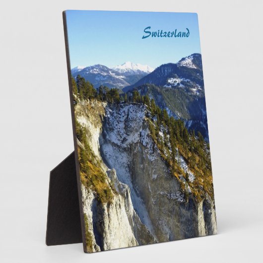 Schweiz Fotoplatte (Seite)