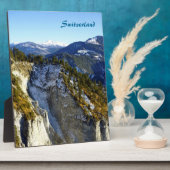 Schweiz Fotoplatte (Seite)