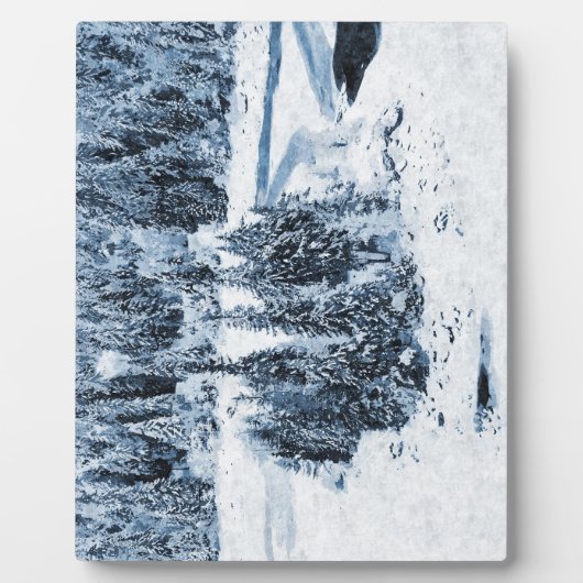 Schweiz Fotoplatte (Vorderseite)