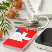 Schweiz-Franchise-Land Halbsymbol Schlüsselanhänger (Vorderseite rechts)