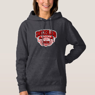 Schweiz Fußball 2026 Fußball Fett Land Typogr Hoodie