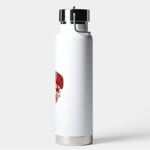 Schweiz Fußball 2026 Fußball Fett Land Typogr Trinkflasche