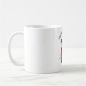 Schweiz Fußball Cat Mascot Schweizer Fahne Kaffeetasse (Links)