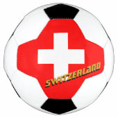 Schweiz Fußball und Schweizer Flagge / Sport (Vorderseite)