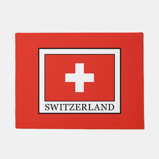 Schweiz Fußmatte (Vorderseite)