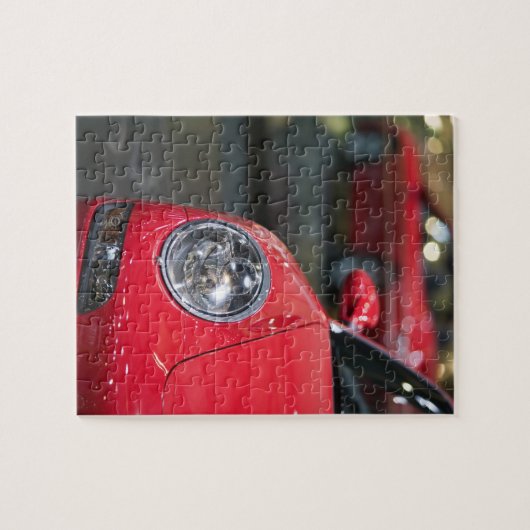 SCHWEIZ, GENF: 75. Genfer Auto jährlich 8 Puzzle (Horizontal)