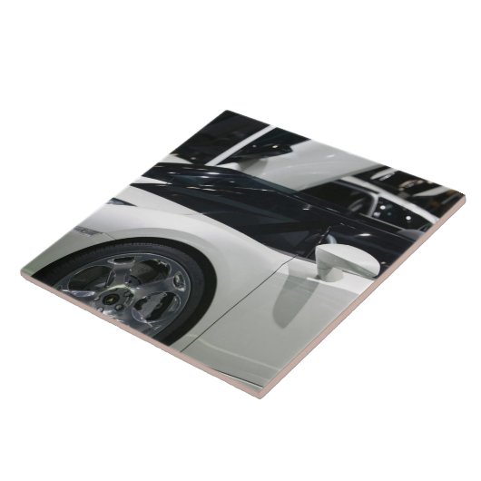 SCHWEIZ, GENF: 75. Genfer Auto jährlich 9 Fliese (Seite)