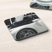 SCHWEIZ, GENF: 75. Genfer Auto jährlich 9 Getränkeuntersetzer (Linke Seite)