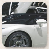 SCHWEIZ, GENF: 75. Genfer Auto jährlich 9 Getränkeuntersetzer (Vorderseite)