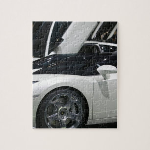 SCHWEIZ, GENF: 75. Genfer Auto jährlich 9 Puzzle