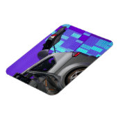 SCHWEIZ, GENF: 75. Jährliches Genfer Auto 10 Magnet (Linke Seite)