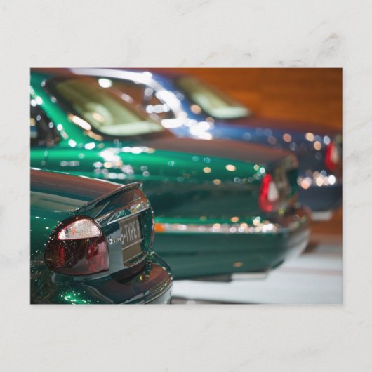 SCHWEIZ, GENF: 75. Jährliches Genfer Auto 4 Postkarte (Vorderseite)