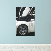 SCHWEIZ, GENF: 75. Jährliches Genfer Auto 9 Leinwanddruck (Insitu (Holzboden))