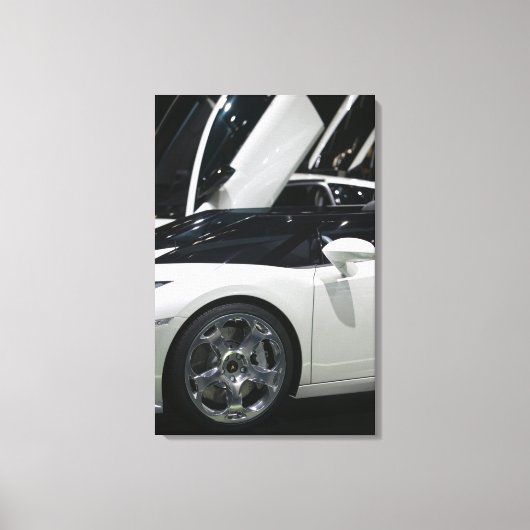 SCHWEIZ, GENF: 75. Jährliches Genfer Auto 9 Leinwanddruck (Vorderseite)