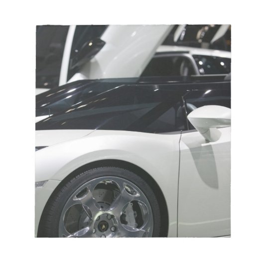 SCHWEIZ, GENF: 75. Jährliches Genfer Auto 9 Notizblock (Vorderseite)