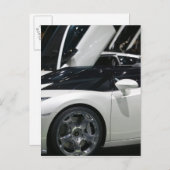 SCHWEIZ, GENF: 75. Jährliches Genfer Auto 9 Postkarte (Vorne/Hinten)