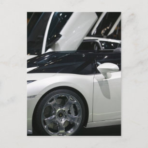 SCHWEIZ, GENF: 75. Jährliches Genfer Auto 9 Postkarte