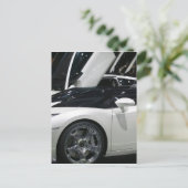 SCHWEIZ, GENF: 75. Jährliches Genfer Auto 9 Postkarte (Stehend Vorderseite)