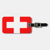 Schweiz Gepäckanhänger (Vorderseite horizontal)