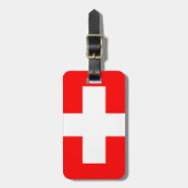 Schweiz Gepäckanhänger (Vorderseite vertikal)