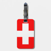 Schweiz Gepäckanhänger (Rückseite vertikal)
