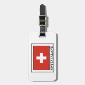 Schweiz Gepäckanhänger (Vorderseite vertikal)