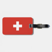 Schweiz Gepäckanhänger (Rückseite horizontal)